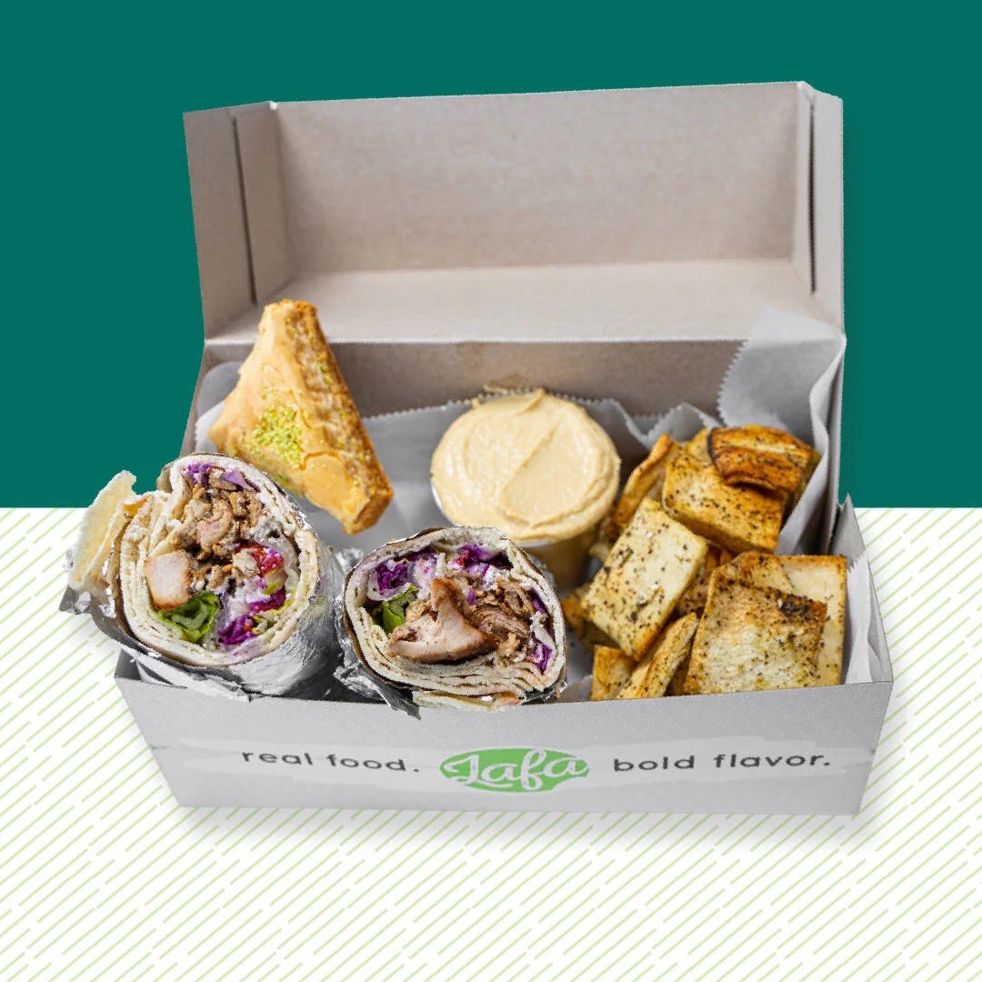 Pita Lunch Box | Lafa Catering